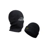 Черная многофункциональная/утепляющая шляпа