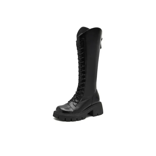 COVER Женские высокие сапоги на каблуке 5,5 см