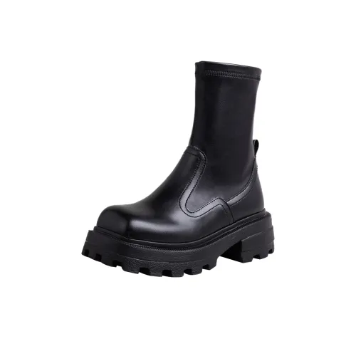 Pounise Ботильоны Женские Черные