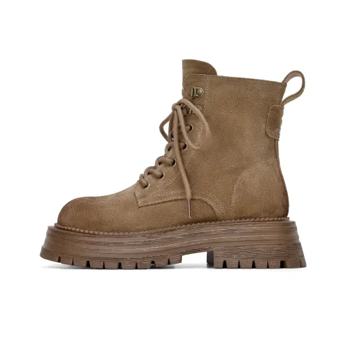 C°BANNER Короткий Мартин Boot Женские Хаки