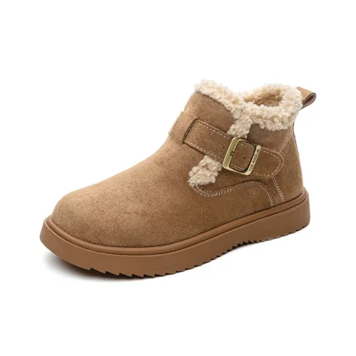 JNLVWA Термостойкий Аbrasion Resistant Bottom Resistant Short Snow Boots Women's