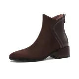 Коричневый с флисовой подкладкой