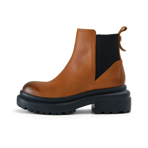 Marie Claire Короткий Челси 6,5 см Женские Карамельный Коричневый