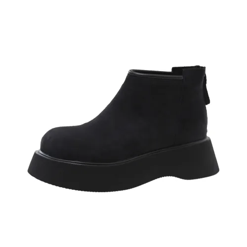 OBWA Термический Аbrasion-Resistant Увеличение Высоты Подкладка Устойчивый Покрытие Короткие Снежные Ботинки Женские