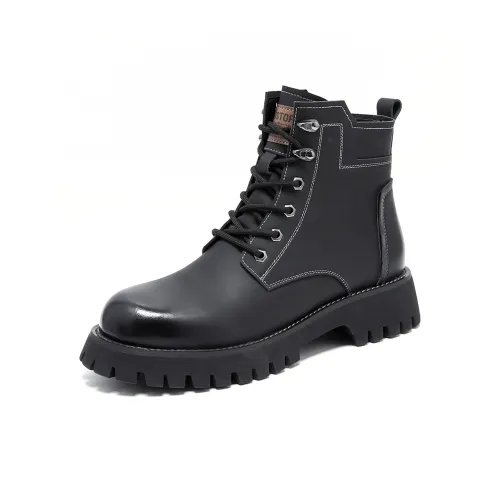 JOSINY Короткий Мартин Boot Мужской Pure Black