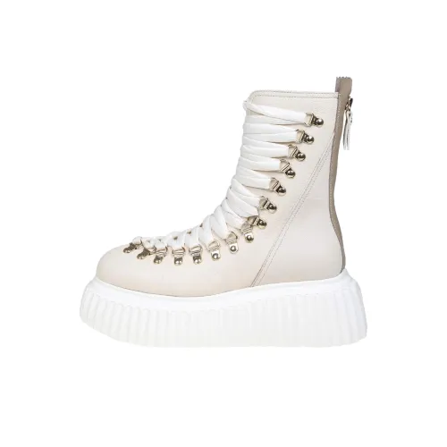 AGL Ботильоны Женские Кремовый Белый