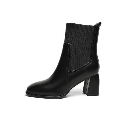 Mulinsen Ботильоны 7,5 см Женские Черные
