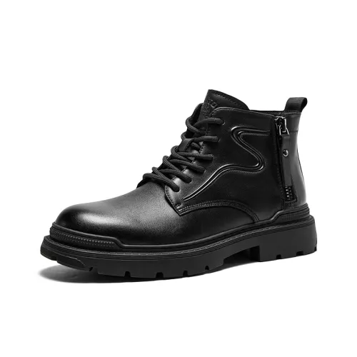 Hautton Jeans Короткий MID Голень Мартин Boot Мужской