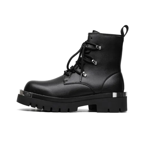 YEDANI Мужские легкие черные ботинки