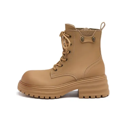 AGSDON Короткий ботинок Martin каблук 5,5 см женский