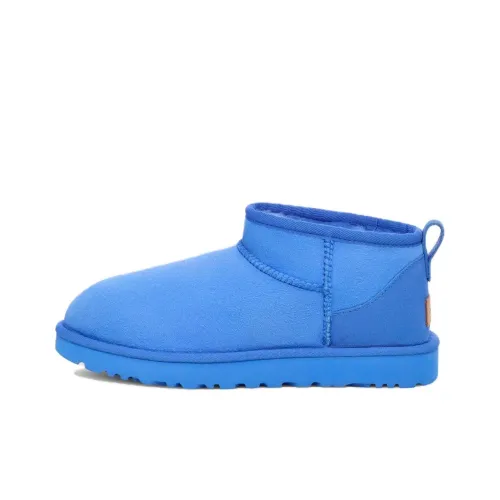 UGG Короткие Снежные Ботинки Женские Синие