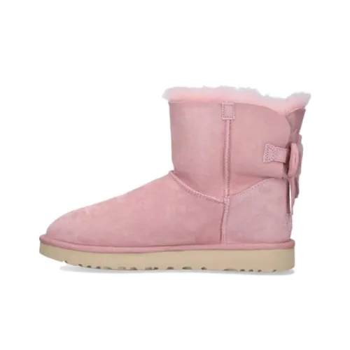 UGG Короткие Снежные Ботинки Женские Розовые