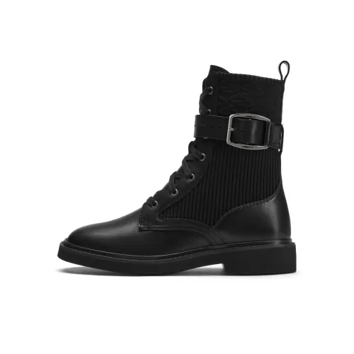 Clarks Crew Martin Boot Женские Черный