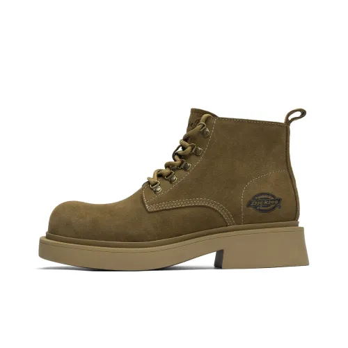 Dickies Короткий MID Голень Мартин Boot Мужской Коричневый