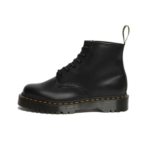 Dr.Martens 101 Короткий MID Голень Мартин Ботинок Унисекс Черный
