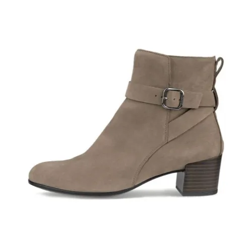 Ecco Botines 3,5 см Женские Тауповый