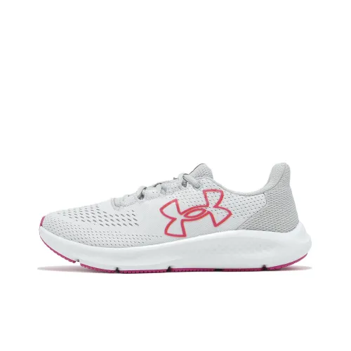 Under Armour Charged Pursuit 3 Low Топ Беговые кроссовки Женские Серый
