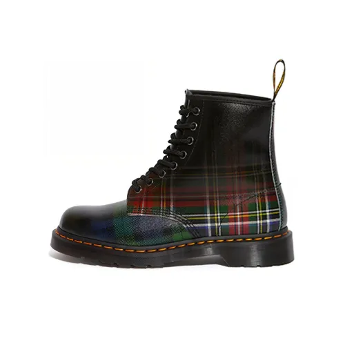 Dr.Martens 1460 Tartan Мартин Ботинок Унисекс Черный
