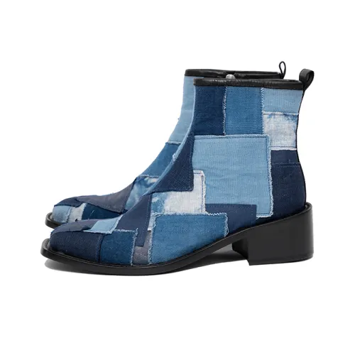 SYMBOLS OF LIGHT Ботильоны Мужские Синие