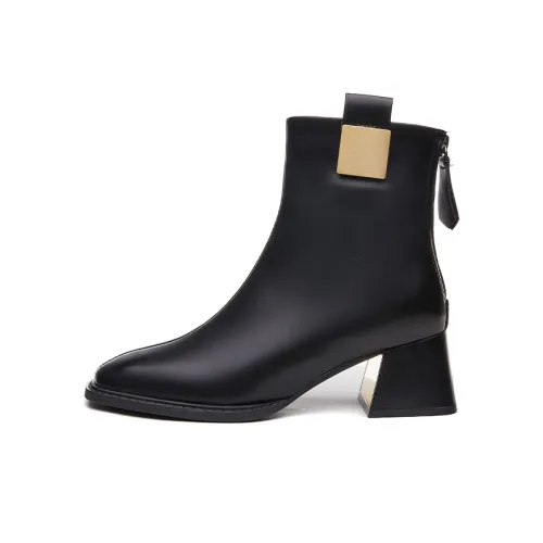 ACESC Ботильоны 5 см Женские Черные