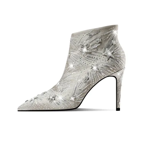 Hoov Ботильоны 9 см Женские Оливково-зеленый