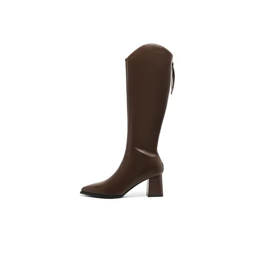 15 MINS Женские сапоги на высоком каблуке