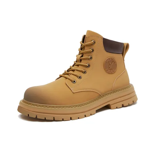 Playboy Martin Boot Унисекс Темно-коричневый