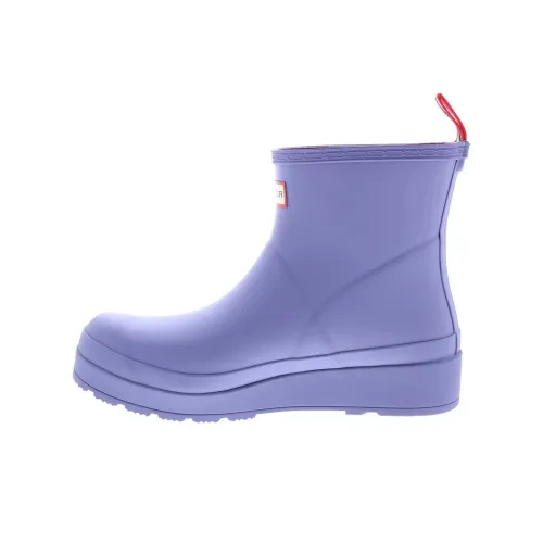 HUNTER Водонепроницаемые резиновые сапоги женские цвет лаванда