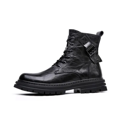 Beidouniao Crew Martin Boot Мужской Черный