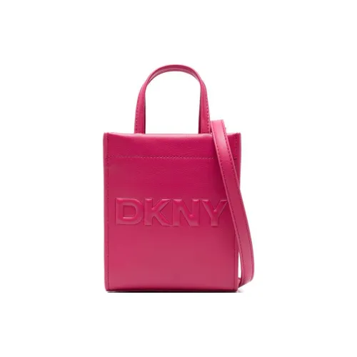 DKNY Полиуретан Сумка Мини Женская Фуксия