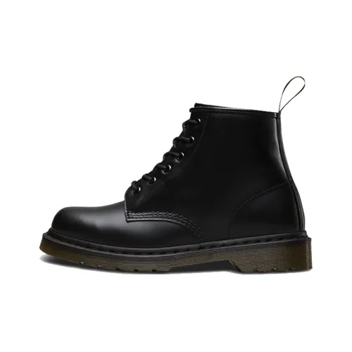Dr.Martens 101 6 Eyelets Короткий Мартин Ботинок Унисекс Черный