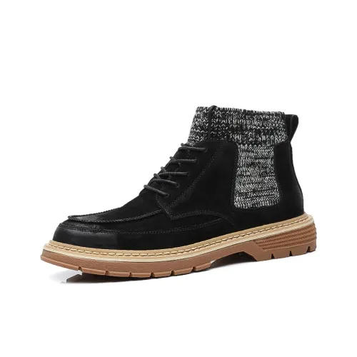 WEISHIBANGWEI Короткий ботинок Martin мужской черный