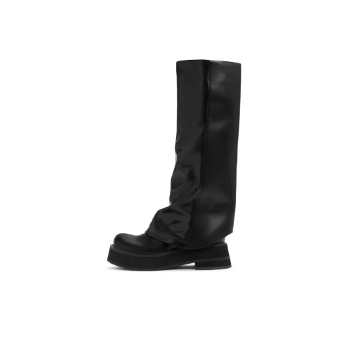 CHARLES&KEITH Высокие сапоги до колена, черные, женские