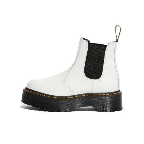 Dr.Martens 2976 Quad Платформа Челси Женские Белые