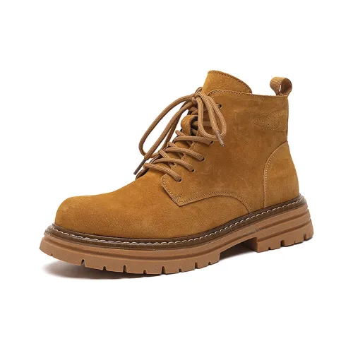 Cachiotti Короткий Мартин Boot Мужской Желтый