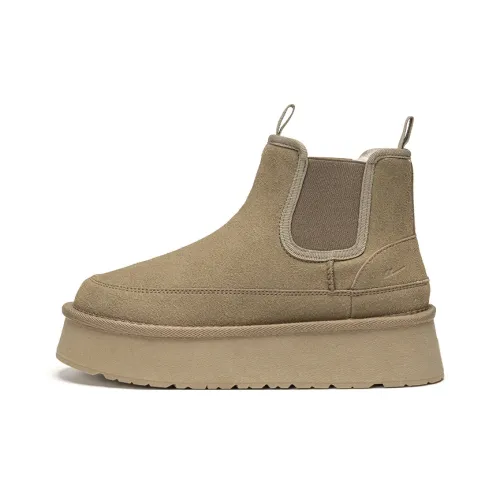 Warrior Термический Увеличивающий Высоту Противоскользящий Короткий Снегокат Женские Коричневый