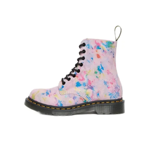 Dr.Martens 1460 Короткий Мартин Ботинок Женские Розовый