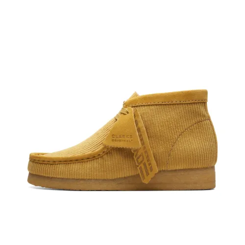 MAYDE Worldwide x Clarks Originals WALLABEE Ботильоны Женские Желтые