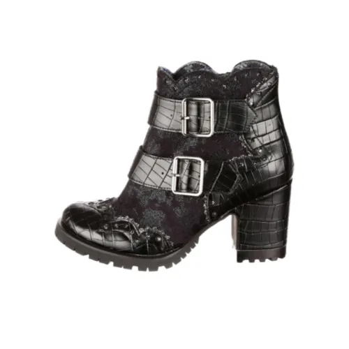 IRREGULAR CHOICE Buckle Babe Ботильоны 7,6 см Женские Черный