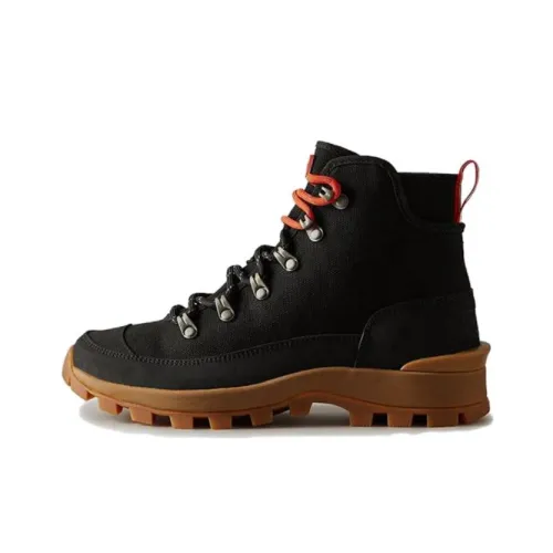 HUNTER Crew Martin Boot Женские Черный Коричневый