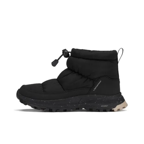 Clarks ATL Коллекция противоскользящие термостойкие короткие ботинки для снега женские черные