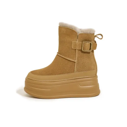 Сувенирная шкафчик Floral Language Термический Водонепроницаемый Увеличение Высоты Юбка Устойчивый Короткий Снегобуты Женские