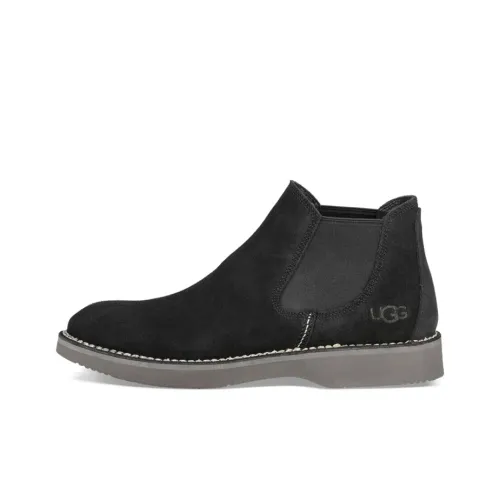 UGG Ankle Длина Челси Мужской Черный