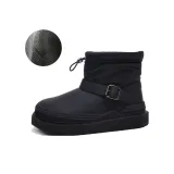 Черный с флисовой подкладкой