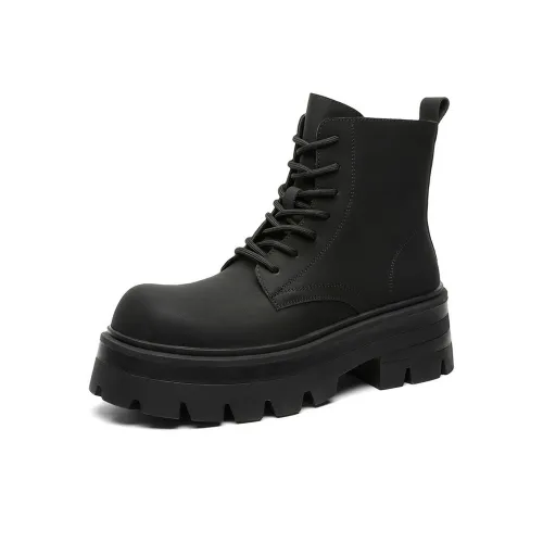 Cachiotti KAQIAODI Короткий Мартин Ботин Мужской Черный