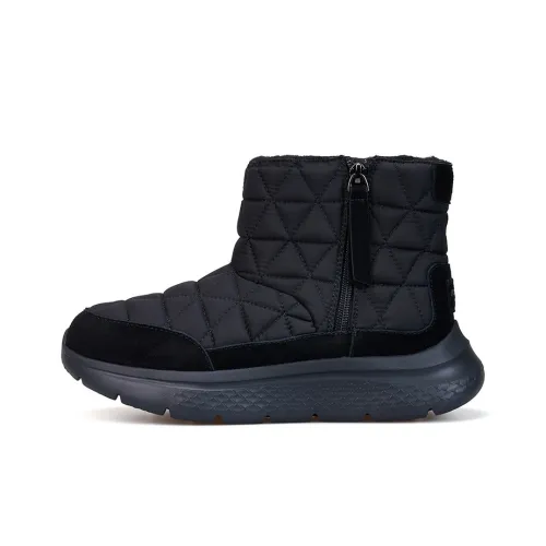 Joy Mario Термические Увеличивающие Высота Короткие Снежные Ботинки Женские Черные
