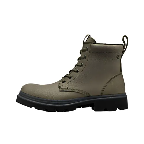 Ecco ботинки Martin Army Green Мужские