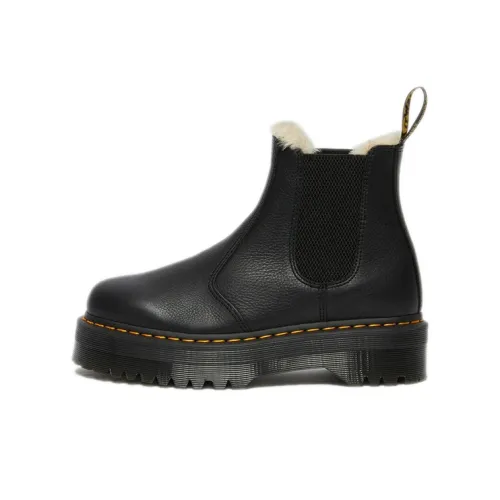Dr.Martens 2976 Короткий Челси Унисекс Угольный Черный