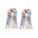 2 пачки (Большая клетка синий и розовый + Большая клетка синий и розовый)