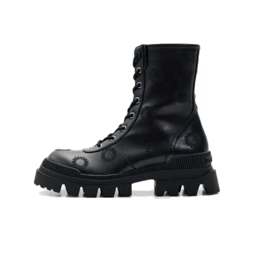 Desigual Короткий MID Martin Boot Женские Черный